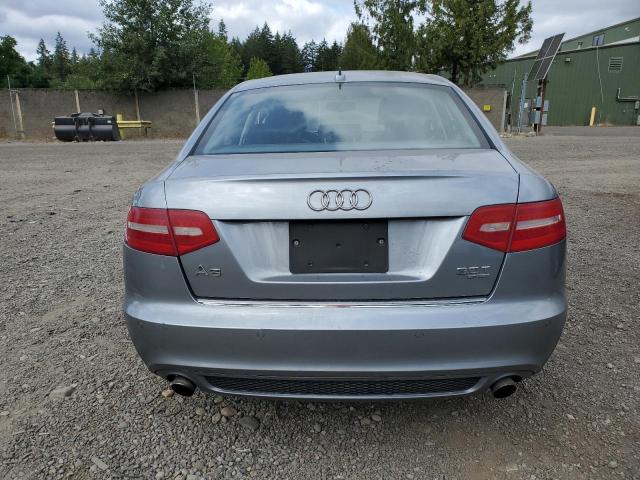 WAUKGAFB4BN053967 - 2011 AUDI A6 PRESTIGE ვერცხლისფერი ფოტო 6