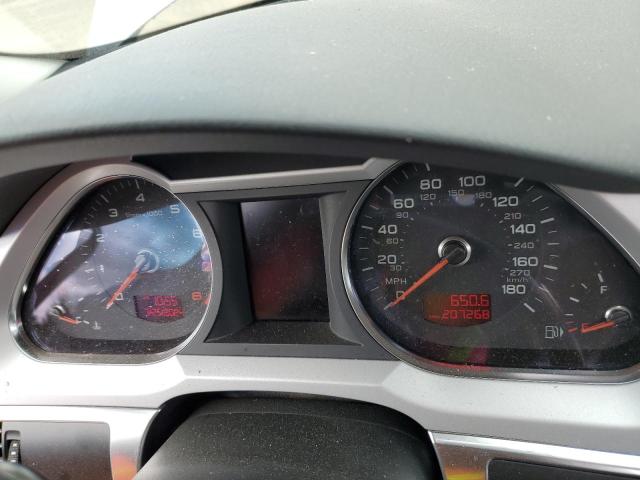 WAUKGAFB4BN053967 - 2011 AUDI A6 PRESTIGE ვერცხლისფერი ფოტო 9