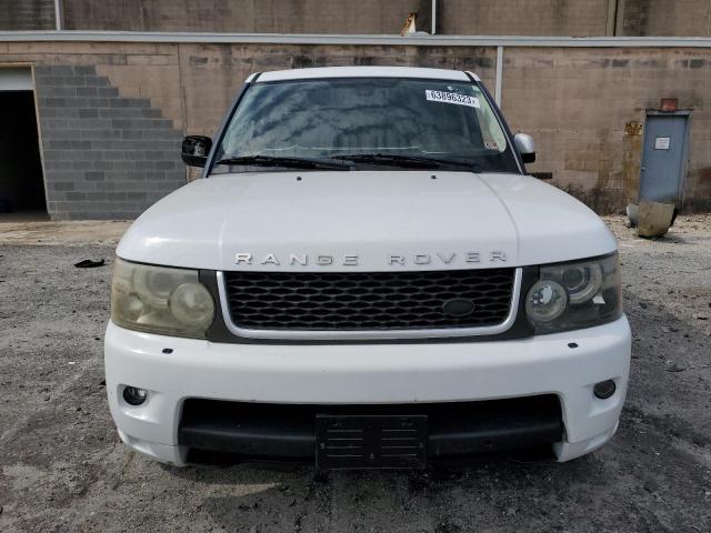 SALSK2D42BA707411 - 2011 LAND ROVER RANGE ROVE LUX WHITE photo 5