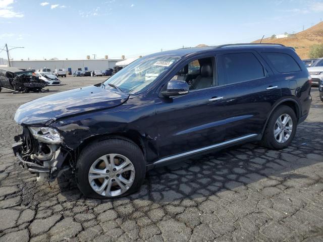 1C4RDHDGXDC687767 - 2013 DODGE DURANGO CREW BLUE photo 1