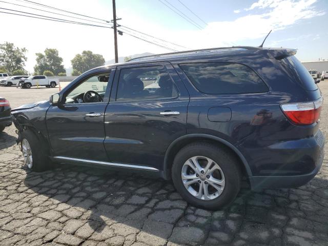 1C4RDHDGXDC687767 - 2013 DODGE DURANGO CREW BLUE photo 2