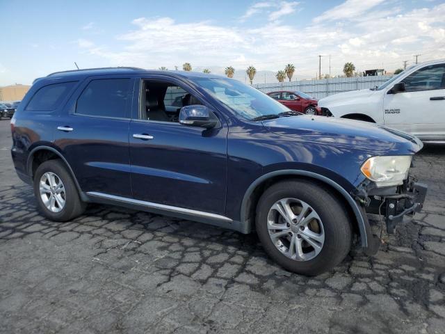 1C4RDHDGXDC687767 - 2013 DODGE DURANGO CREW BLUE photo 4