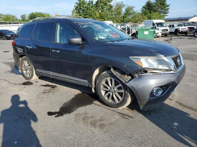 5N1AR2MMXEC697682 - 2014 NISSAN PATHFINDER S GRAY photo 4