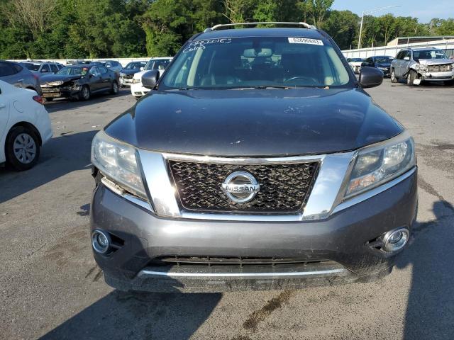 5N1AR2MMXEC697682 - 2014 NISSAN PATHFINDER S GRAY photo 5