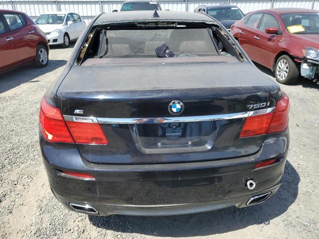 WBAKA8C50BCY36689 - 2011 BMW 750 I BLACK photo 6