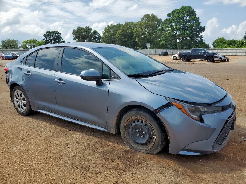 5YFEPRAEXLP116168 - 2020 TOYOTA COROLLA LE BLUE photo 4