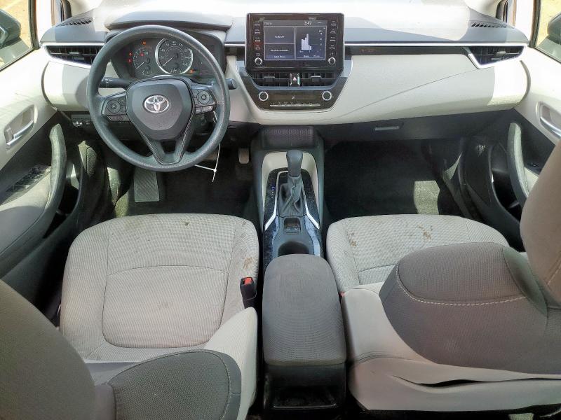 5YFEPRAEXLP116168 - 2020 TOYOTA COROLLA LE BLUE photo 8