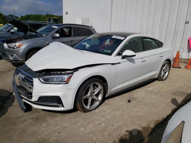 WAUENCF57JA041293 - 2018 AUDI A5 PREMIUM PLUS S-LINE WHITE photo 1