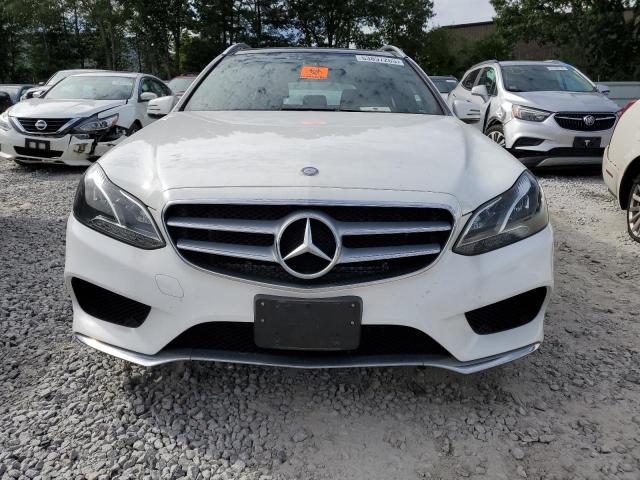 WDDHH8JB8EA781836 - 2014 MERCEDES-BENZ E 350 4MATIC WAGON WHITE photo 5