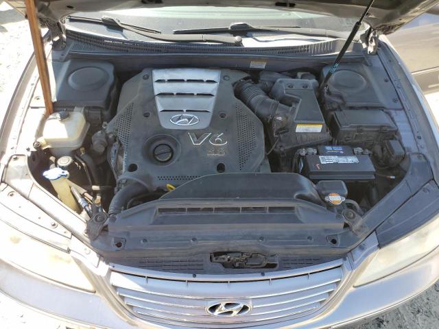 KMHFC46FX6A100447 - 2006 HYUNDAI AZERA SE SILVER photo 11