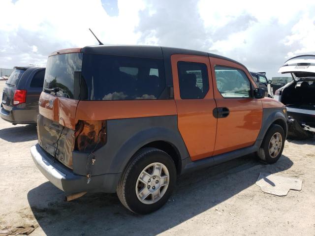 5J6YH18308L010063 - 2008 HONDA ELEMENT LX ORANGE photo 3