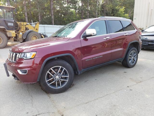 1C4RJFBG4HC760931 - 2017 JEEP GRAND CHER LIMITED MAROON photo 1