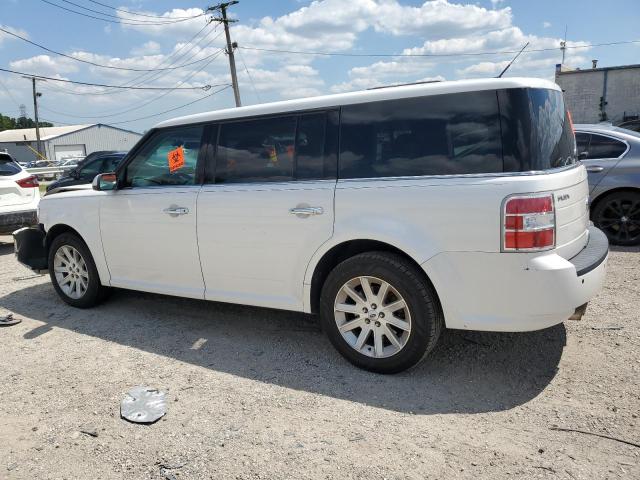 2FMGK5CC0BBD22615 - 2011 FORD FLEX SEL WHITE photo 2