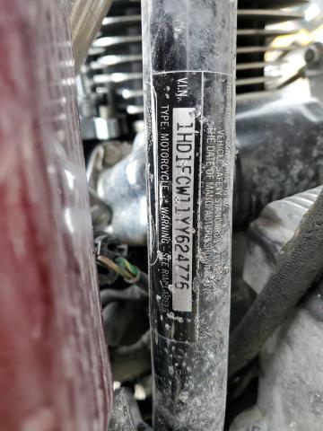 1HD1FCW11YY624776 - 2000 HARLEY-DAVIDSON FLHTCUI 勃艮第红 照片 9