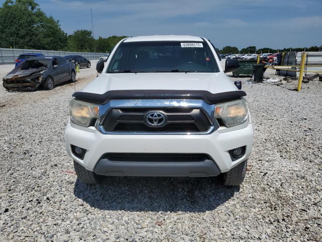 5TFJU4GN3DX038353 - 2013 TOYOTA TACOMA DOUBLE CAB PRERUNNER WHITE photo 5