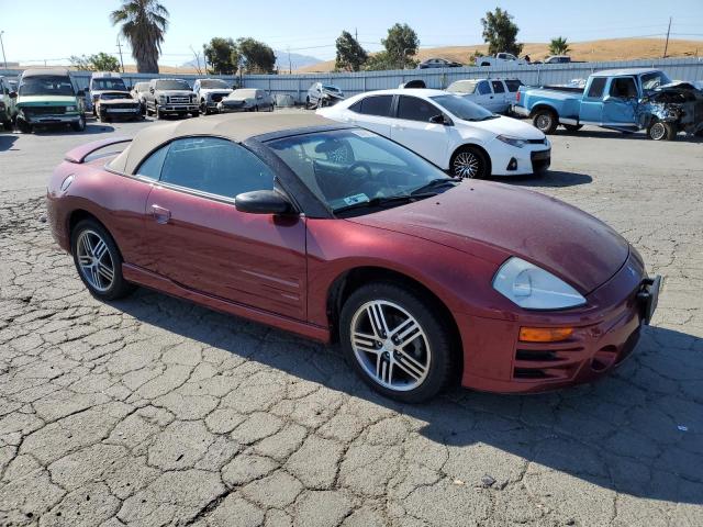 4A3AE75H65E010004 - 2005 MITSUBISHI ECLIPSE SPYDER GTS BURGUNDY photo 4