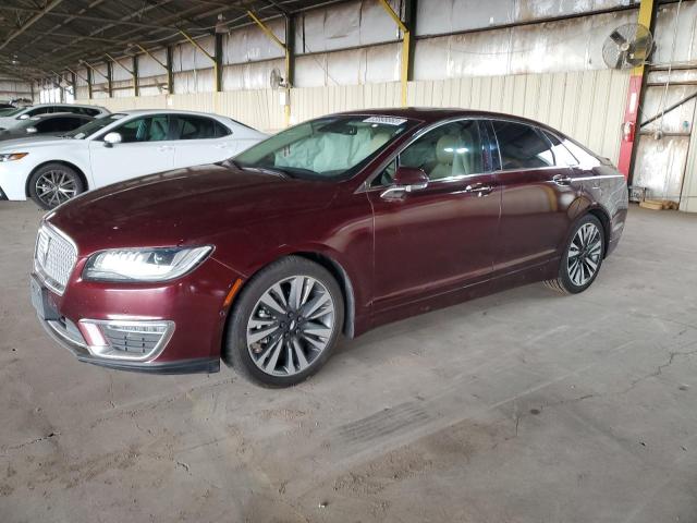 3LN6L5MU4HR634981 - 2017 LINCOLN MKZ HYBRID RESERVE BURGUNDY photo 1