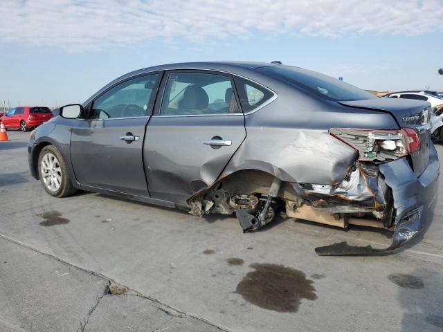 3N1AB7AP7KL625331 - 2019 NISSAN SENTRA S GRAY photo 2