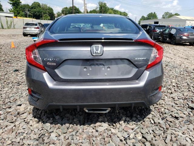 2HGFC2F84MH550606 - 2021 HONDA CIVIC SPORT ნაცრისფერი ფოტო 6