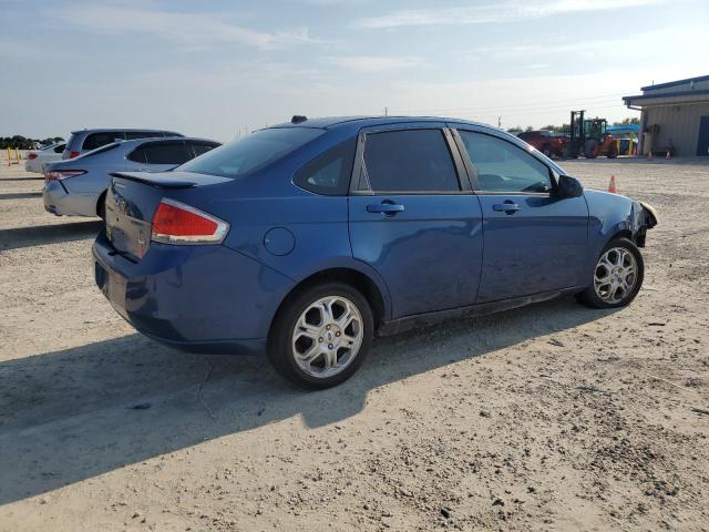 1FAHP36N79W115875 - 2009 FORD FOCUS SES BLUE photo 3