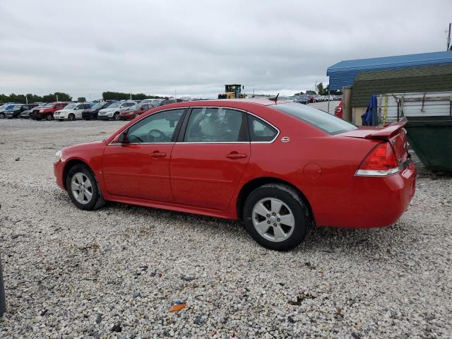 2G1WT57K191152997 - 2009 CHEVROLET IMPALA 1LT RED photo 2