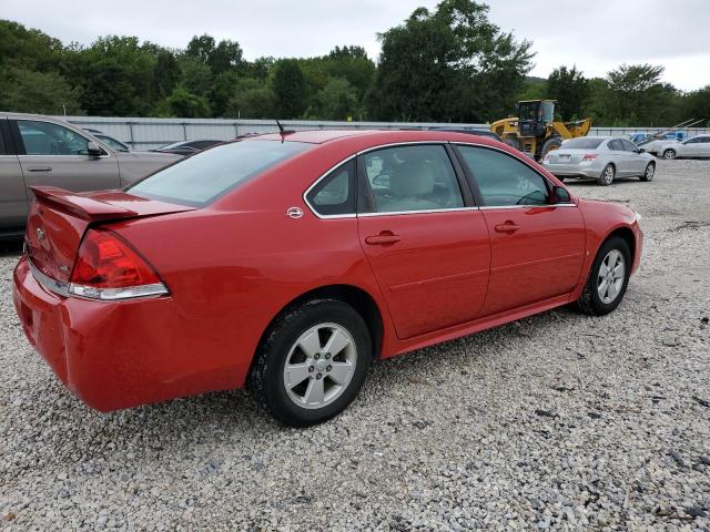 2G1WT57K191152997 - 2009 CHEVROLET IMPALA 1LT RED photo 3