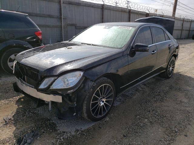 WDDHF5KB0DA668061 - 2013 MERCEDES-BENZ E 350 BLACK photo 1