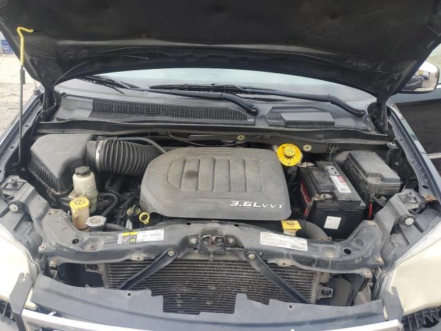 2C4RC1CG4DR783056 - 2013 CHRYSLER TOWN & COU TOURING L BLACK photo 12