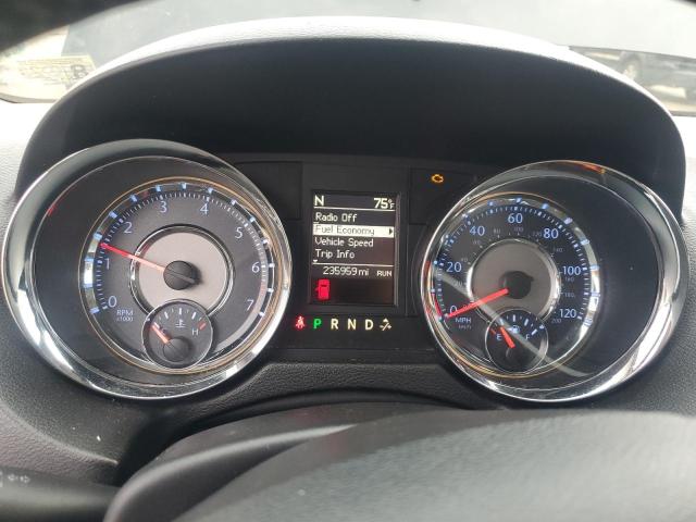 2C4RC1CG4DR783056 - 2013 CHRYSLER TOWN & COU TOURING L BLACK photo 9