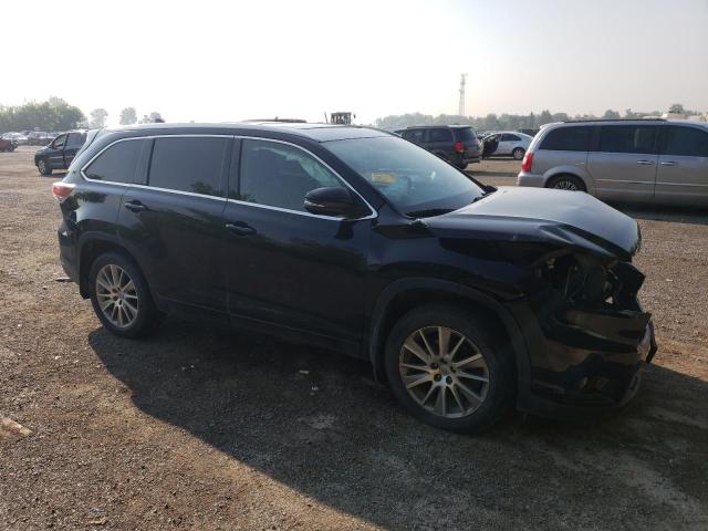5TDJKRFH8FS103706 - 2015 TOYOTA HIGHLANDER XLE BLACK photo 4