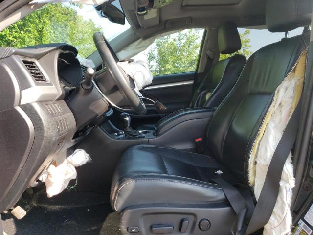 5TDJKRFH8FS103706 - 2015 TOYOTA HIGHLANDER XLE BLACK photo 7