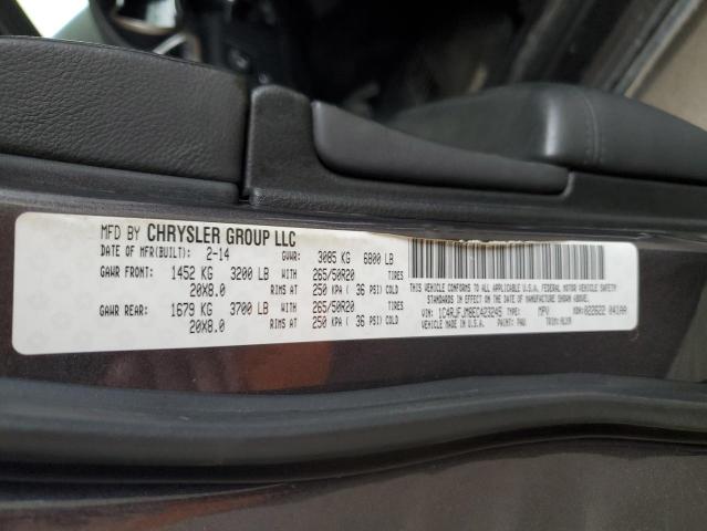 1C4RJFJM8EC423245 - 2014 JEEP GRAND CHER SUMMIT Qara foto 12