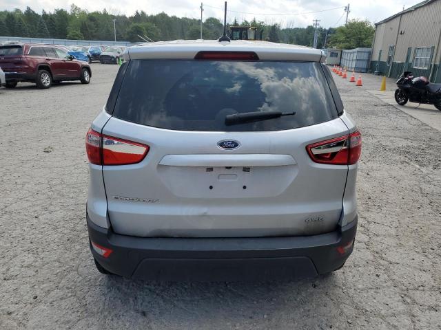 MAJ6S3FL2LC315060 - 2020 FORD ECOSPORT S SILVER photo 6
