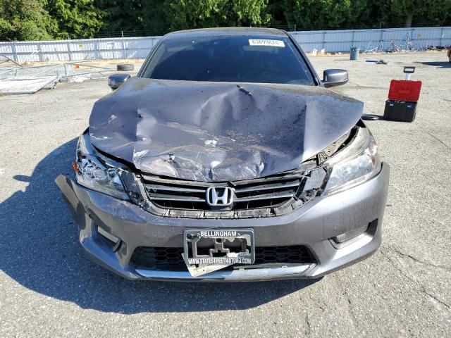 1HGCR2F91EA810471 - 2014 HONDA ACCORD TOURING GRAY photo 5