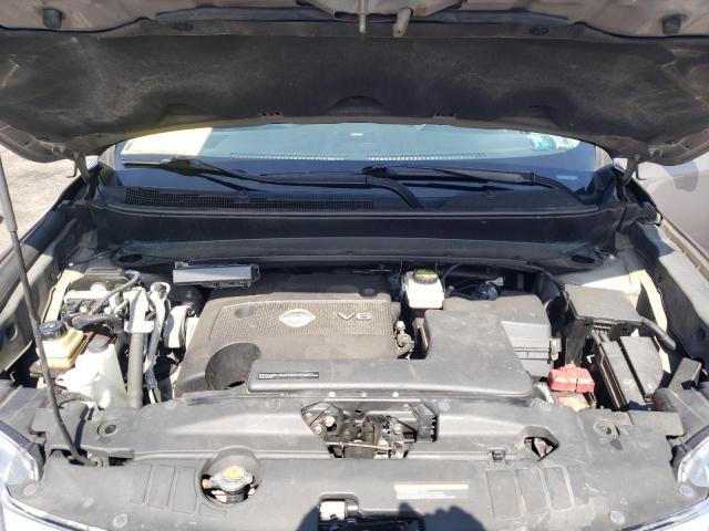 5N1AR2MM3DC671990 - 2013 NISSAN PATHFINDER S GRAY photo 12