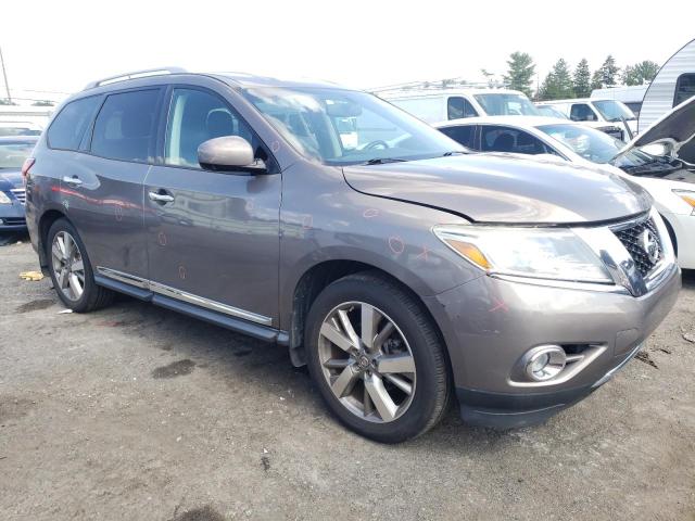 5N1AR2MM3DC671990 - 2013 NISSAN PATHFINDER S GRAY photo 4