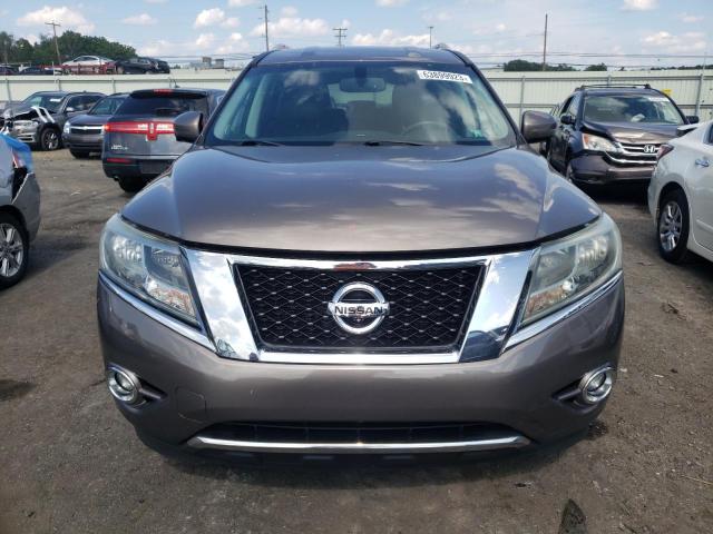 5N1AR2MM3DC671990 - 2013 NISSAN PATHFINDER S GRAY photo 5