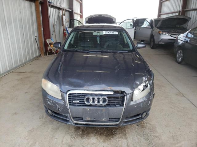 WAUDF78E36A056457 - 2006 AUDI A4 2.0T QUATTRO GRAY photo 5