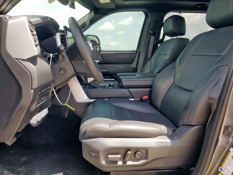 5TFNA5DB2RX180808 - 2024 TOYOTA TUNDRA CREWMAX PLATINUM ნაცრისფერი ფოტო 7