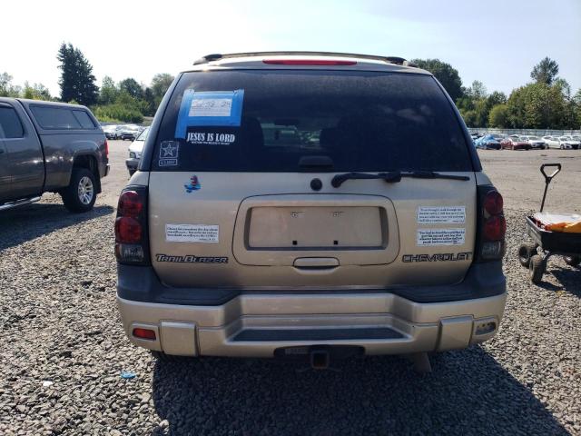 1GNDT13S642435960 - 2004 CHEVROLET TRAILBLAZE LS BEIGE photo 6