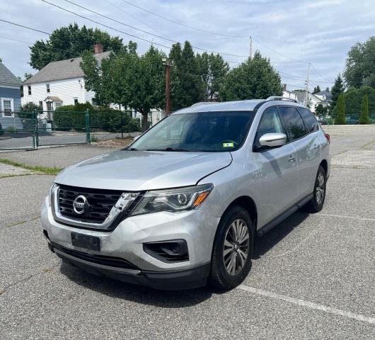 5N1DR2MM7HC633813 - 2017 NISSAN PATHFINDER S SILVER photo 2