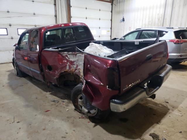 5TBBT44166S487777 - 2006 TOYOTA TUNDRA ACCESS CAB SR5 MAROON photo 3