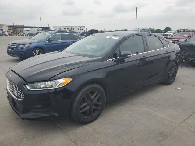 1FA6P0H70G5117989 - 2016 FORD FUSION SE BLACK photo 1