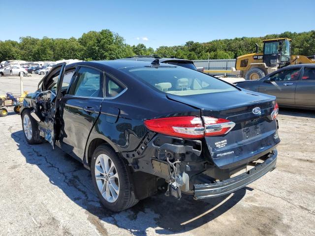 3FA6P0HD5LR216353 - 2020 FORD FUSION SE BLACK photo 2