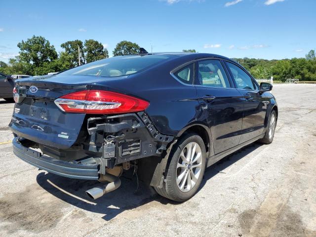 3FA6P0HD5LR216353 - 2020 FORD FUSION SE BLACK photo 3