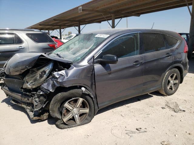 2HKRM3H31GH003692 - 2016 HONDA CR-V LX GRAY photo 1