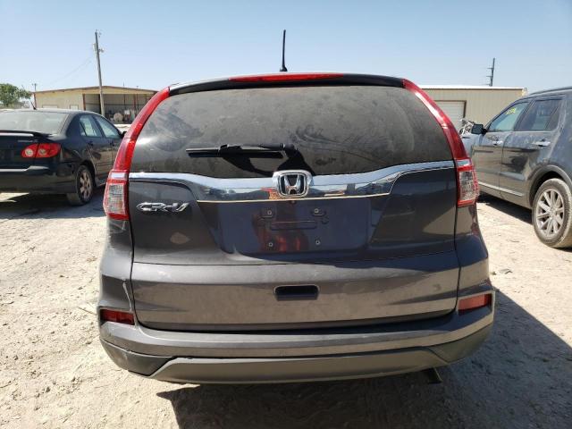 2HKRM3H31GH003692 - 2016 HONDA CR-V LX GRAY photo 6