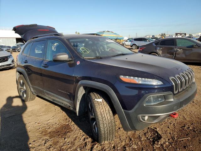 1C4PJMBS0EW189335 - 2014 JEEP CHEROKEE TRAILHAWK 蓝色 照片 1