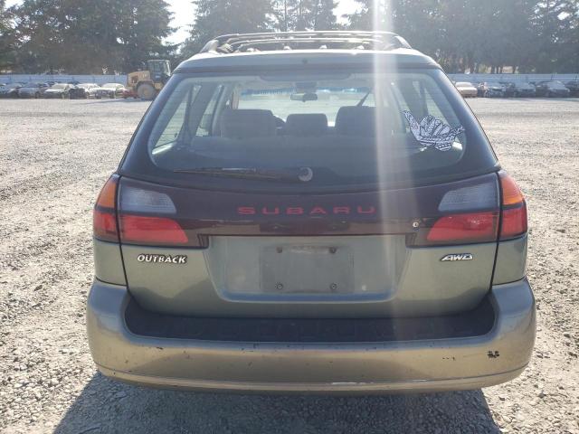 4S3BH675647607782 - 2004 SUBARU LEGACY OUTBACK AWP 绿色 照片 6