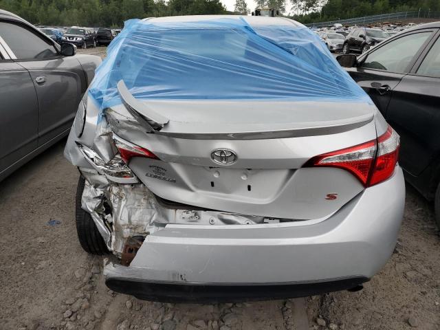 2T1BURHEXFC239667 - 2015 TOYOTA COROLLA L SILVER photo 6